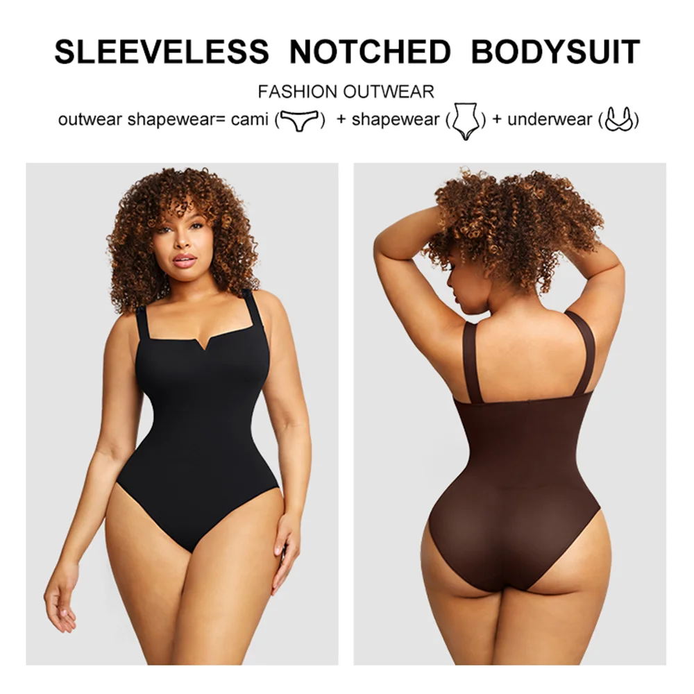 Shapewear Bodysuit Thong Womens Tummy Control Seamless Snatched Body Shaper  Hot