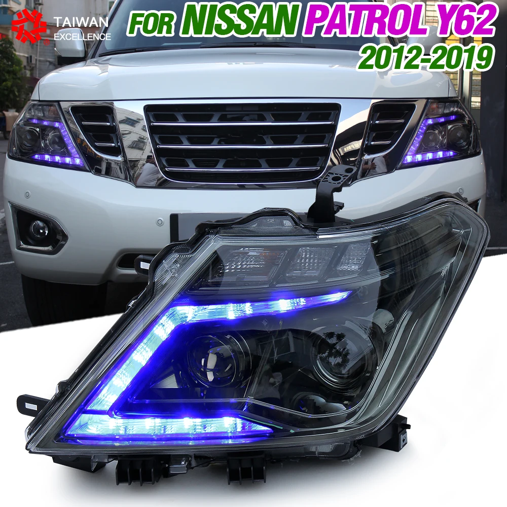 CarlightheadlightsForNissanPatrolY62headlight20142019LED