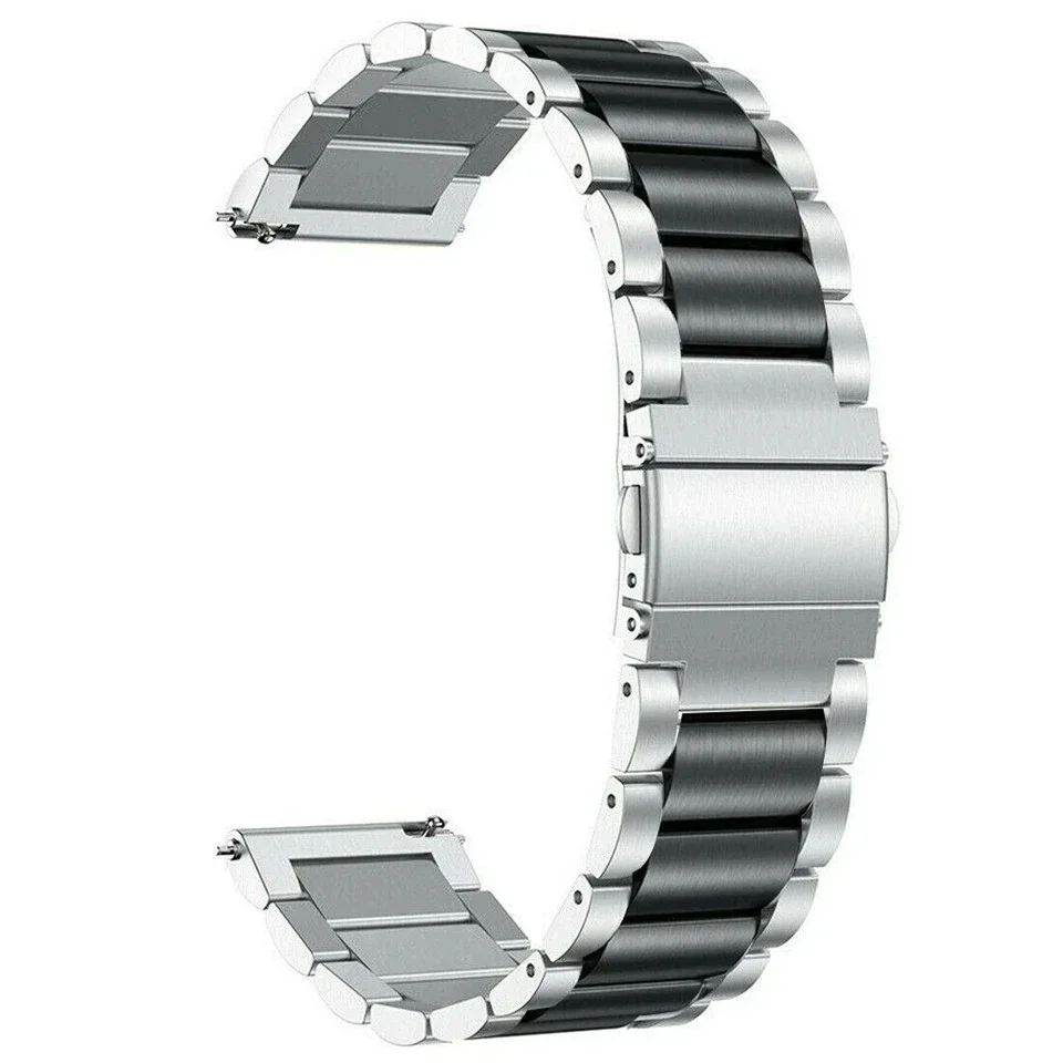 Stainless Steel Metal Watchband Bracelet, 22mm
