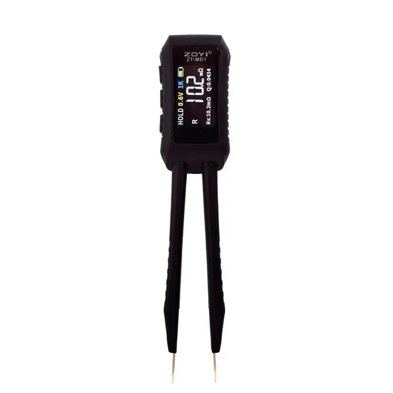 ZOYI ZT-MD1 Mini Digital Tweezer LCR SMD ESR Tester Resistance Capacitance Inductance Continuity Diode Test Measurement Tools 2