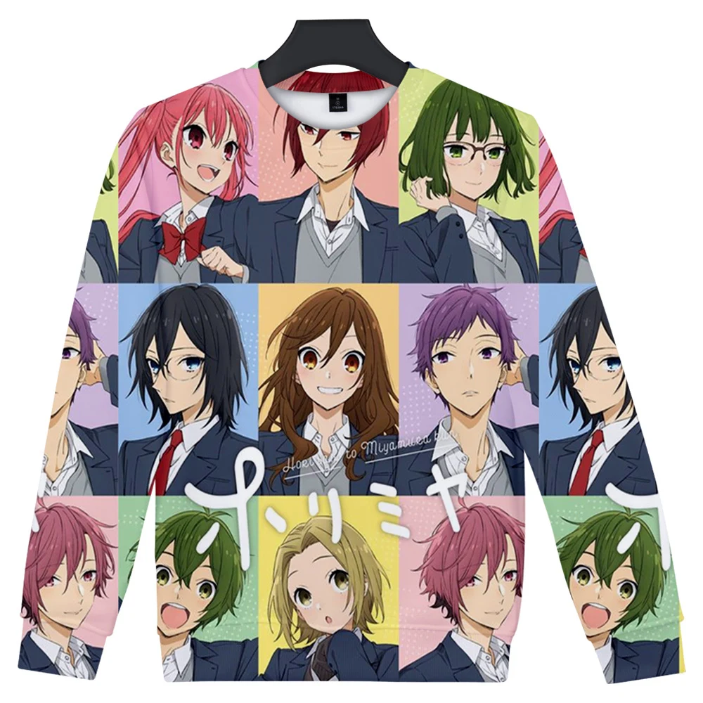 

2022 Horimiya 3D print autumn and winter Holiday passionate style Men/Women Animation Japanese Miyamura Izumi Kawaii clothes