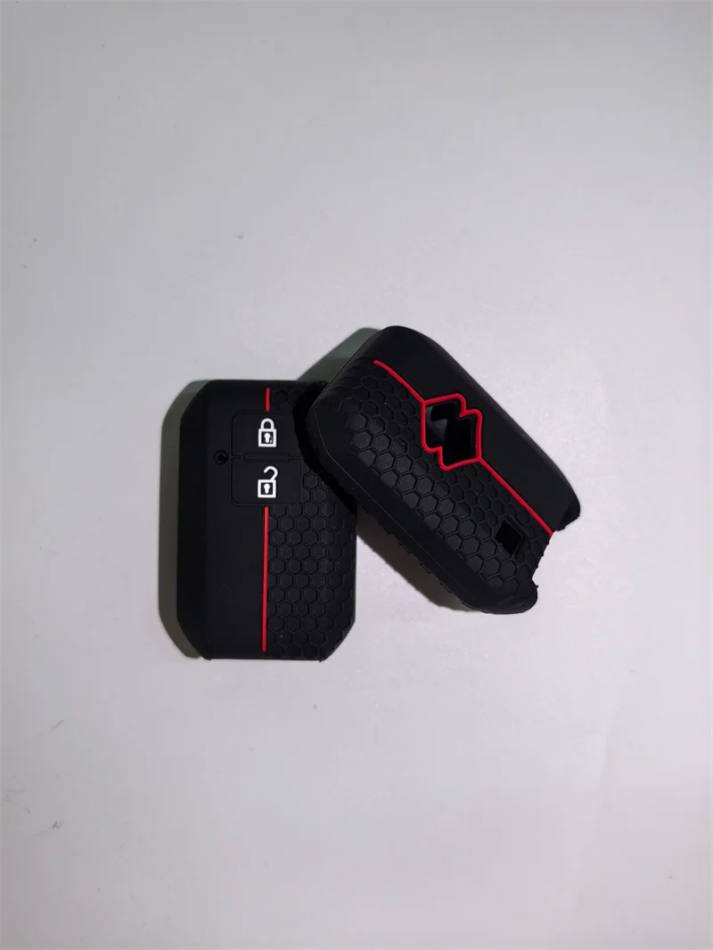 Silicone Car Remote Control Key Case Cover Fob for Suzuki Swift Sport Ertiga XL7 Wagon R Ignis galax shell keyless key case key case cover car key shell remote control case cover