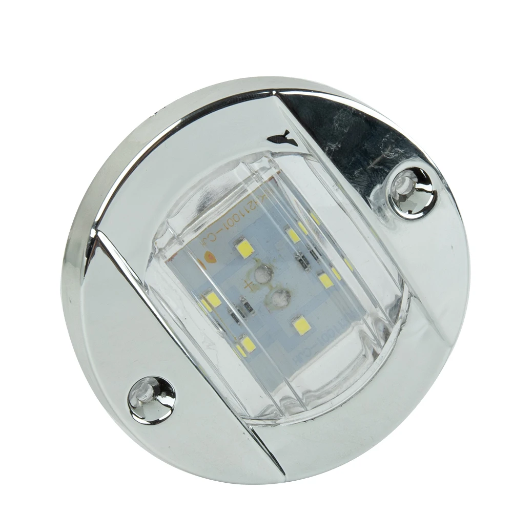 

Stern Light Marker Light Marine Boat Round Waterproof White 147LM Accessories Cabin Deck Courtesy Light DC12V LED