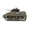 Rc Tank Kubing Ke Remote Control Tank Toy Stuart M5a1 Military Simulation Tank Toy Model Remote Control Children'S Assembly Toy 4