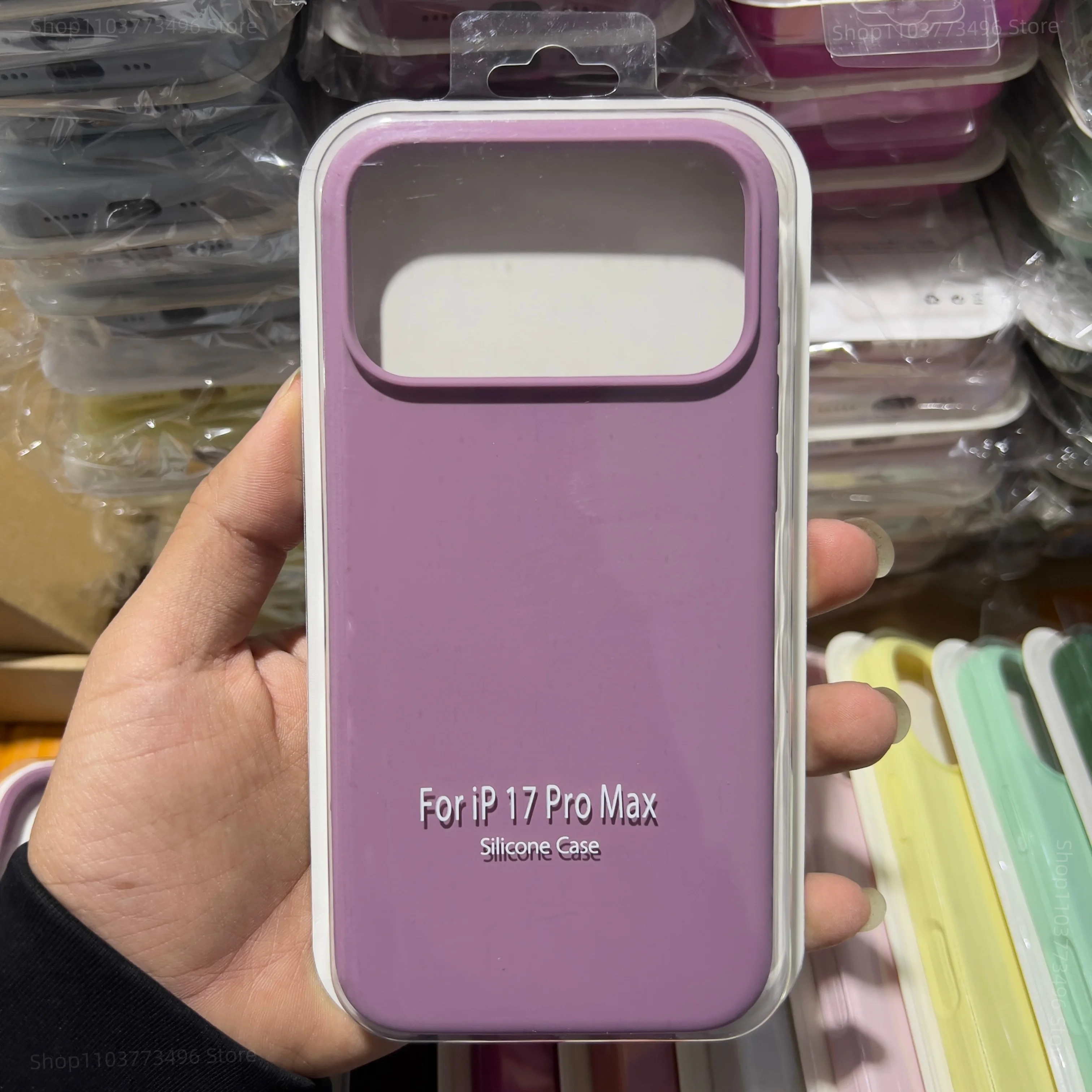 Fashion Candy Pure Color Matte Silicone Soft Phone Case with Box