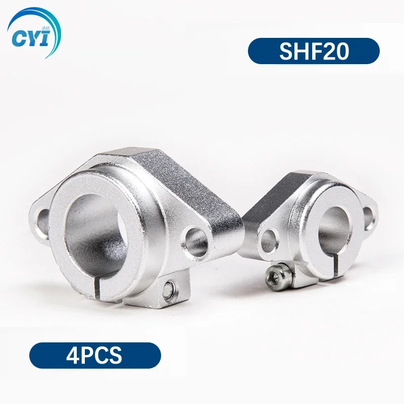 

4pcs/lot SHF20 Linear Bearing Shaft Support CNC Router for 3D Printer