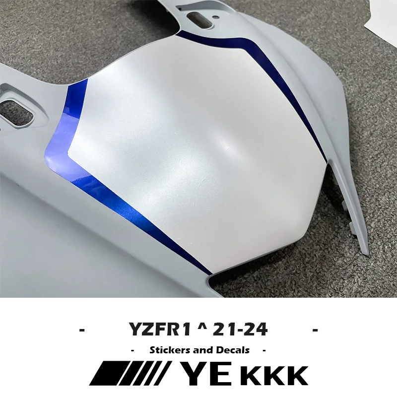 

Fairing Shell Sticker Decal Lines Head Shell Head Sticker R1 21 22 23 24 For YAMAHA YZFR1 YZF-R1 R1M 2021-2024