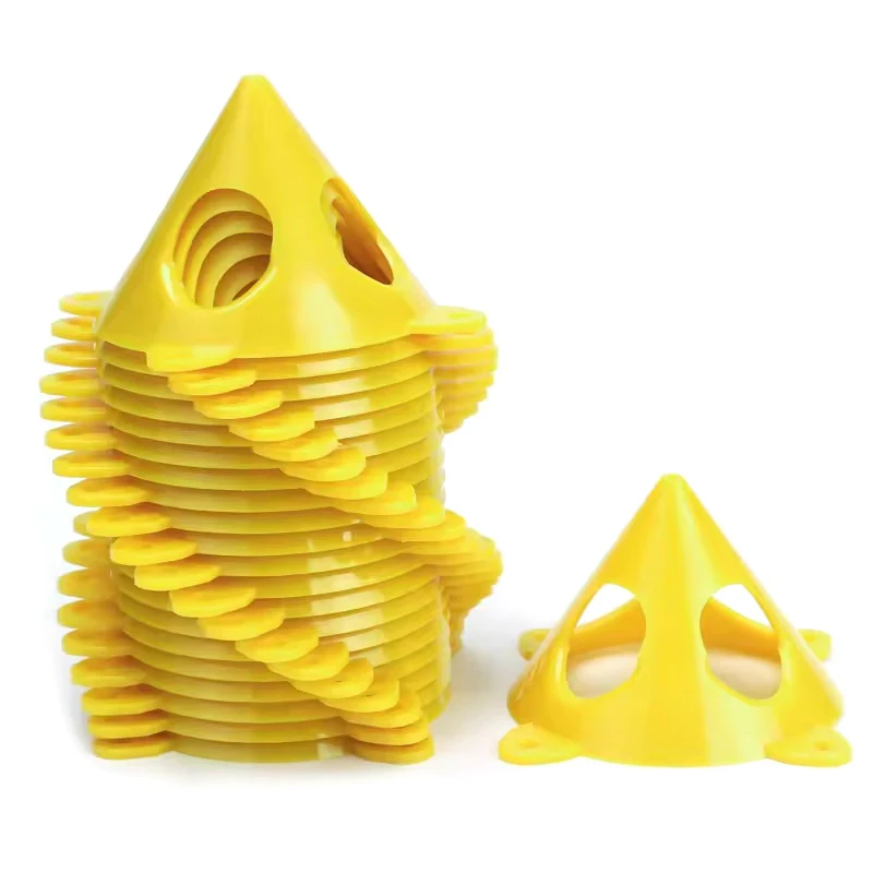 Painting Stands Mini Paint Stands Tool Triangle Tapered Pads Feet For Cabinet Pouring Carpenter Woodworking Accessories 10pcs