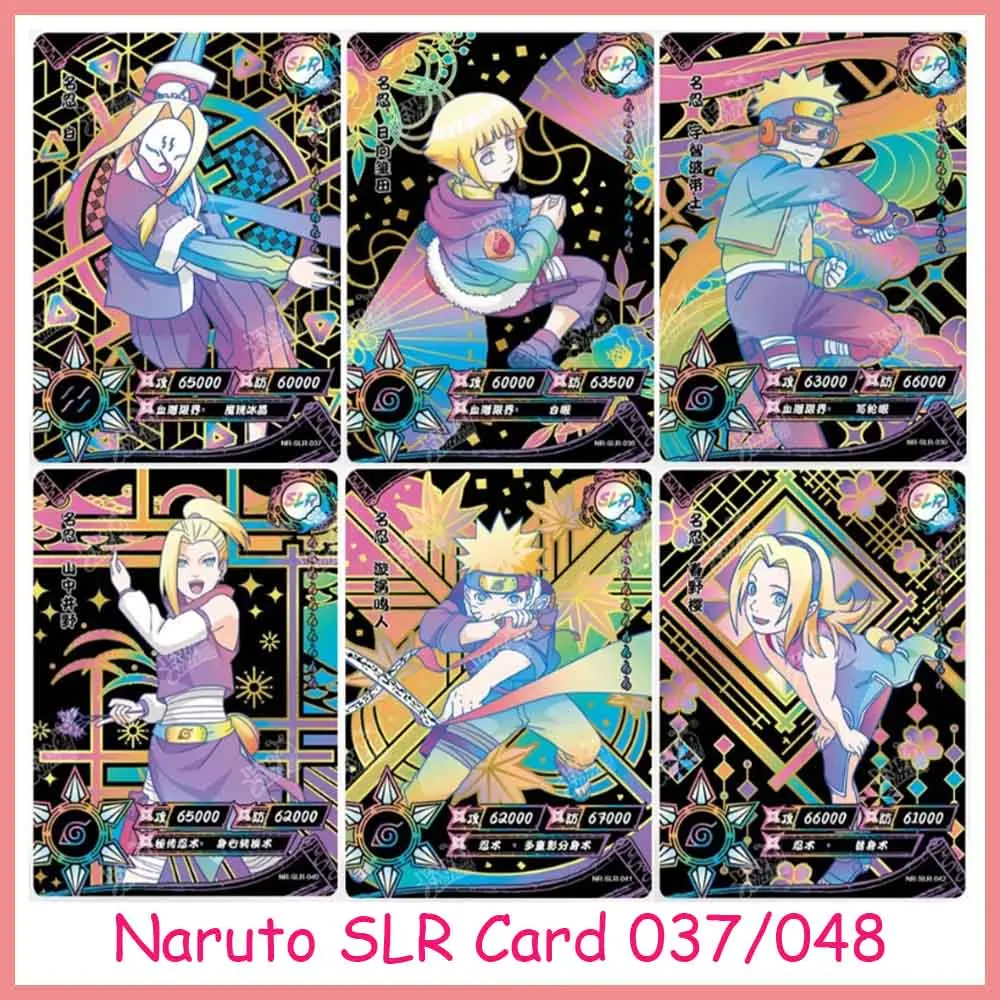 

Зеркальная карта KAYOU Naruto 37 -- 48, коллекционная карта с изображением Наруто Haruno Sakura Tsunade