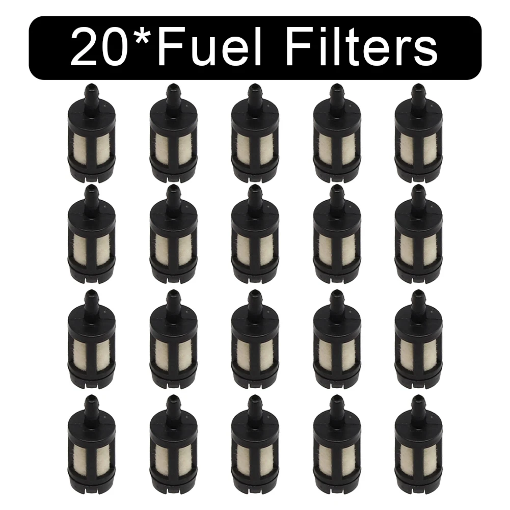 20PCS Für Die Meisten Kraftstoff Filter Für Garten Maschinen Gras Für Kettensägen Gebläse Trimmer Kettensäge Vergaser Garten Werkzeuge – Detail 10