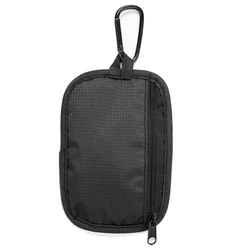 Secure RFID Blocking Wallet with Buckle Anti - Theft Travel Pouch (Black)