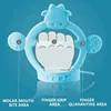 Elephant Silicone Teethers for Baby Newborn Teething Molar Toys For Toddlers Infants 3+ Months Food Grade BPA Free 4