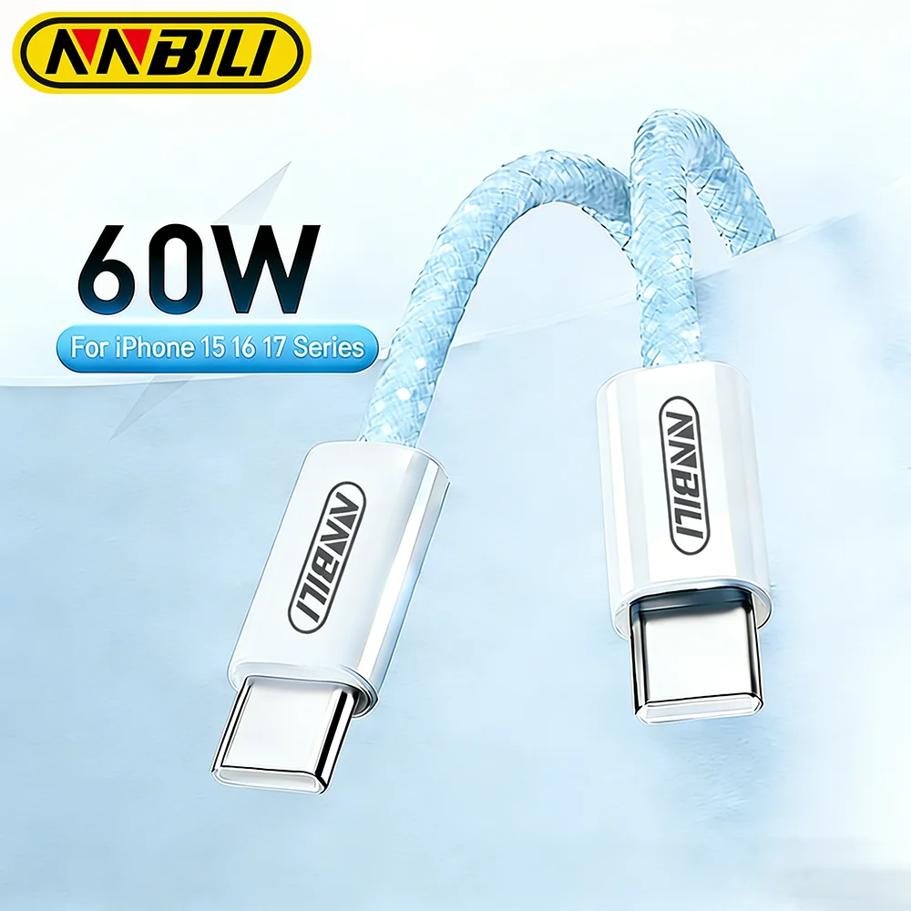 High-Speed 60W USB-C to USB-C Charging Cable