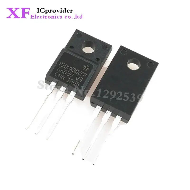 

50 шт./лот 10NK80ZFP STP10NK80ZFP TO-220F