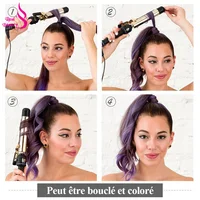 Real Beauty – queue de cheval de cheveux humains queue de cheval brésilienne 100% naturelle, queue de cheval, 60/100/120g 5