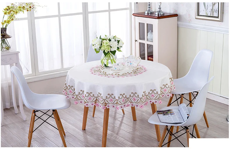 INS polyester soffbordsduk, matbordsduk, stolsdyna, stolsöverdrag, duk, dammtät duk,_voghion.com