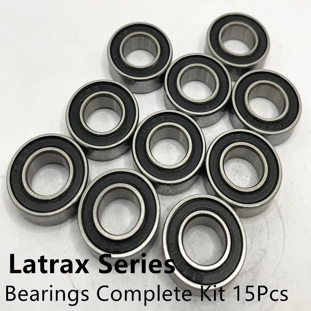 Rubber-Sealed-Bearings-15-Pcs-For-Traxxas-Latrax-Teton-SST-Rally ...