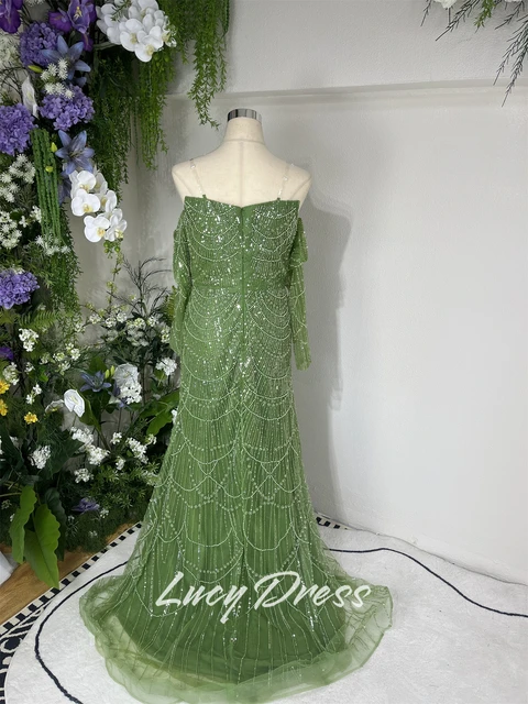 Lucy Customized Party Dress Rose Red Evening Wedding Luxury Dresses Women 2024 Ball Gowns Robes De Cocktail Prom فساتين سهرة 5