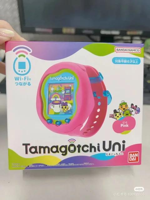 Genuine Tamagotchi Uni Blue Wifi Electronic Machine Pix Pet