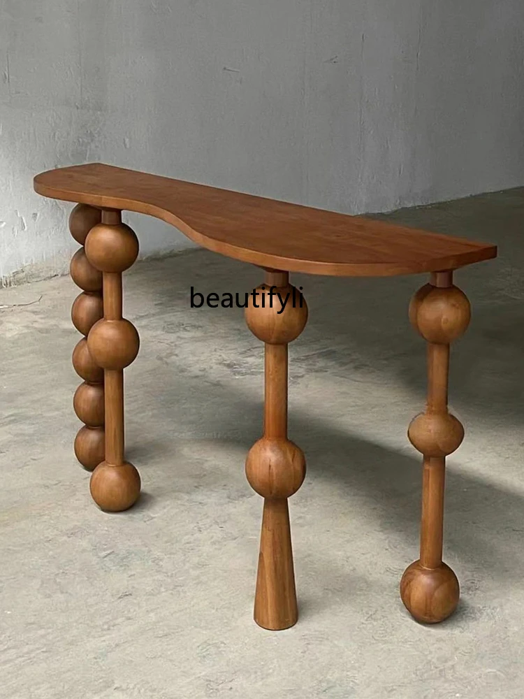 Рисунок 2 - Консольные столы из массива дерева