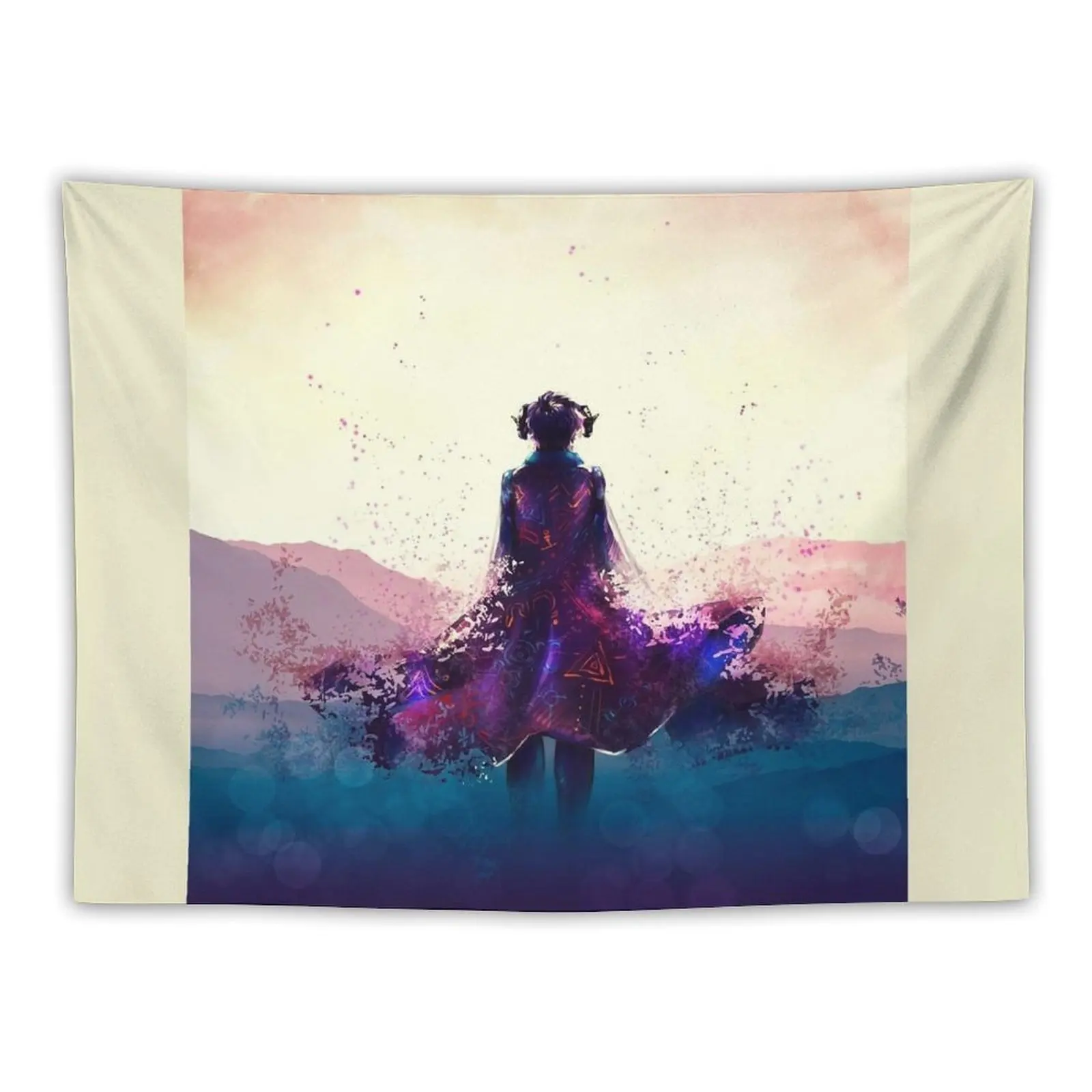 

Mollymauk purple dress Tapestry Custom For Bedroom Room Design Tapestry