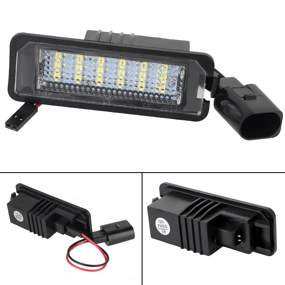 ڵ ̼ ȣ ,   LED, VW  MK4 MK5 MK6 ĻƮ  CC Eos, 18SMD, 12V, 6500K, 2 