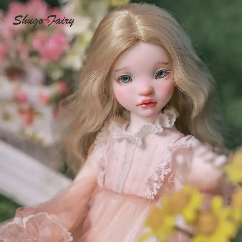 Luella Bjd Doll 1/4 Immature Face Lazy Style Princess Toys Resin Ball Jointed Dolls Fullset Art Collection Oueneifs Shugafairy