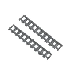 City Trains Flexible Tracks Set - Creative DIY Building Block Toy (Long Straight Rail)
