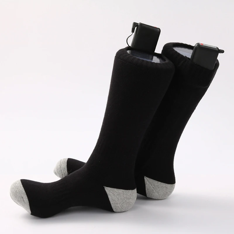 Winter Warm Outdoor Socks Thermal Heating Elastic Comfortable 3 Modes Adjustable Electric Sock For Hiking