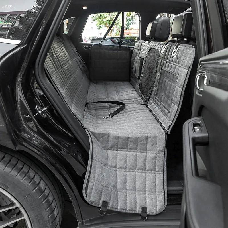 

Dog Seat Cover Waterproof Pet Car Seat Cushion Car Rear Back Mat Pet Travel Cat Dogs Cushion Protector With Middle Seat Armrest