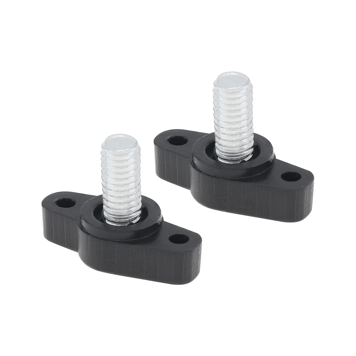 

2pcs M6 8-20mm Hand Knob Screw T Type Thread Clamping Handle Bolt Plastic Head Handle Screw Bakelite Tightening Screw