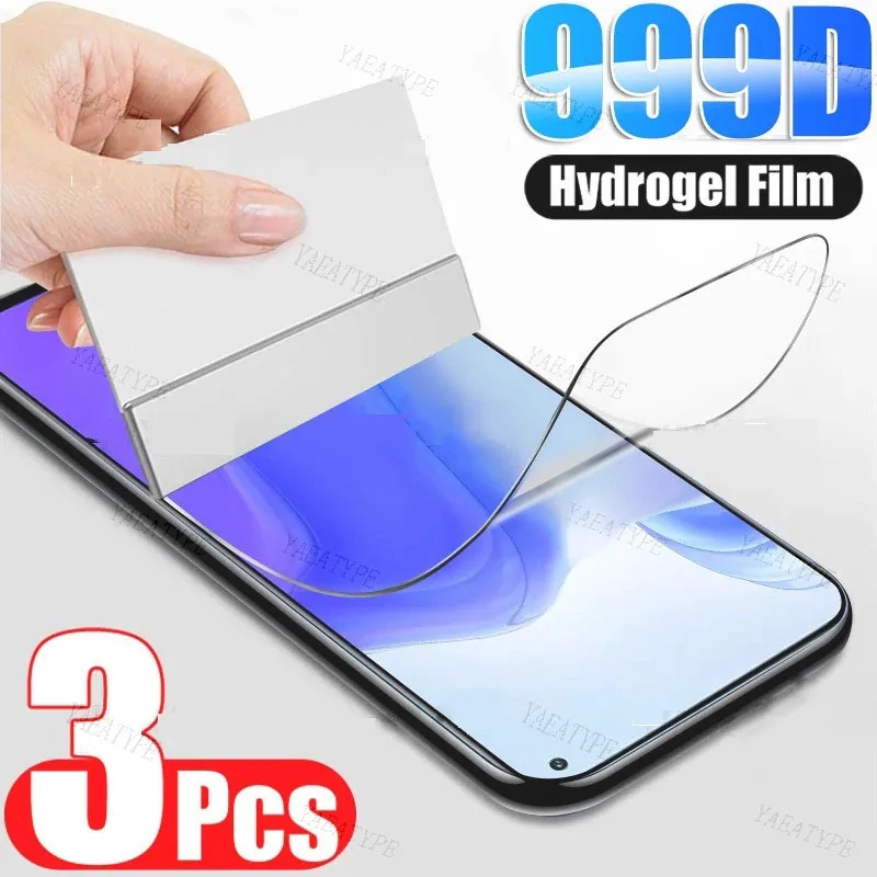 

Гидрогелевая пленка для OPPO Reno 8 9 10 Pro Plus 8T, защитные пленки с полным покрытием для экрана OPPO Reno 9 A 7 Z 5 Lite 6 Pro 4, не стекло, 3 шт.