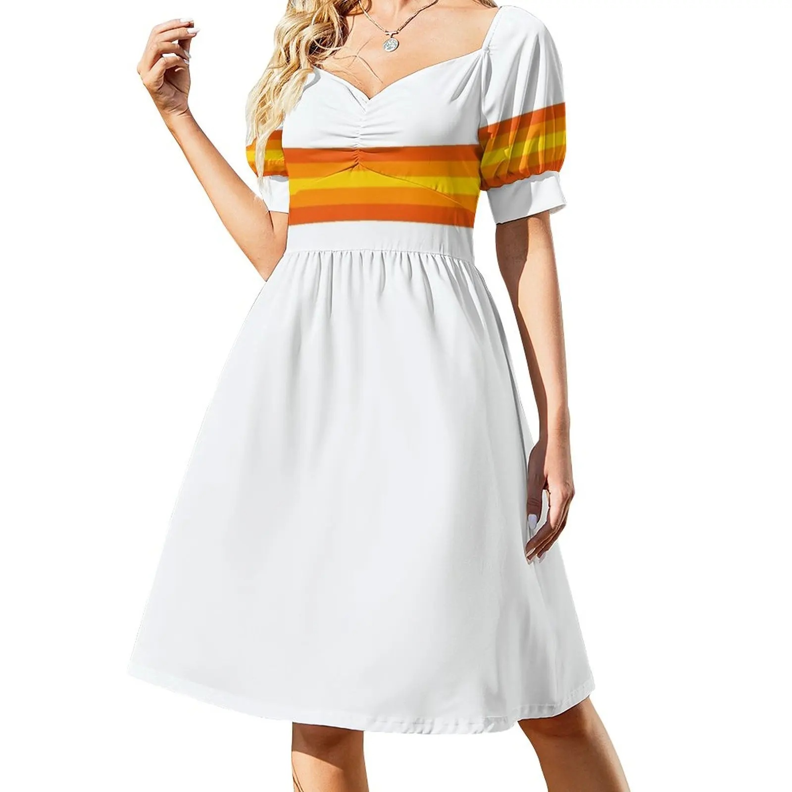 

Stros Shooting Star, White Sleeveless Dress evening dress woman