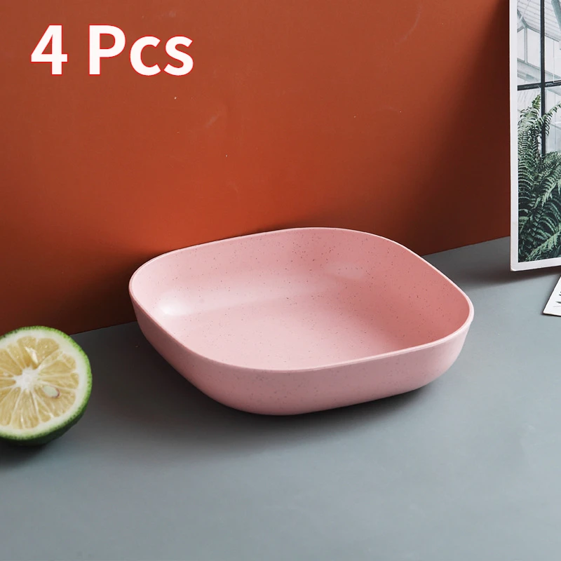 4Pcs Deep Pink