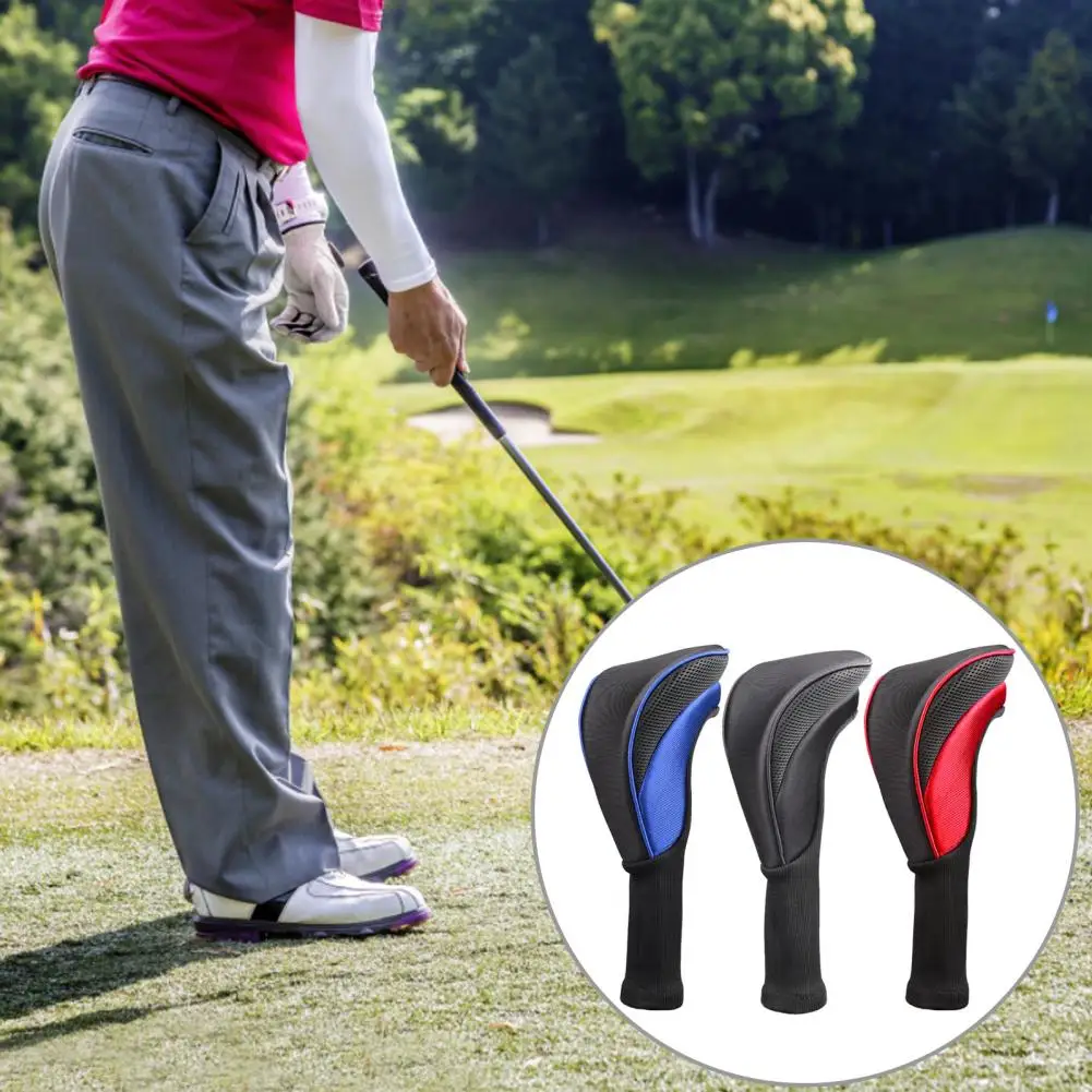 Cubierta de madera de Golf para Conductor, cubiertas de cabeza de madera de Fairway, cubiertas de cabeza de cuello largo para palos de Golf,