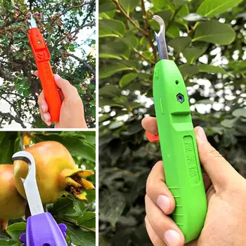 Forbici da Giardino Ergonomiche per Raccolta di Frutta e Verdura, Ideali per Peperoni, Melograni e Uva
