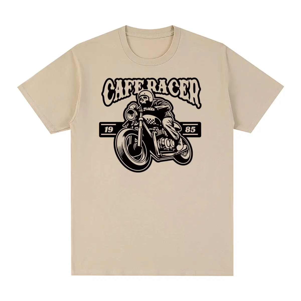 

Винтажная Футболка Cafe Racer в стиле хип-хоп