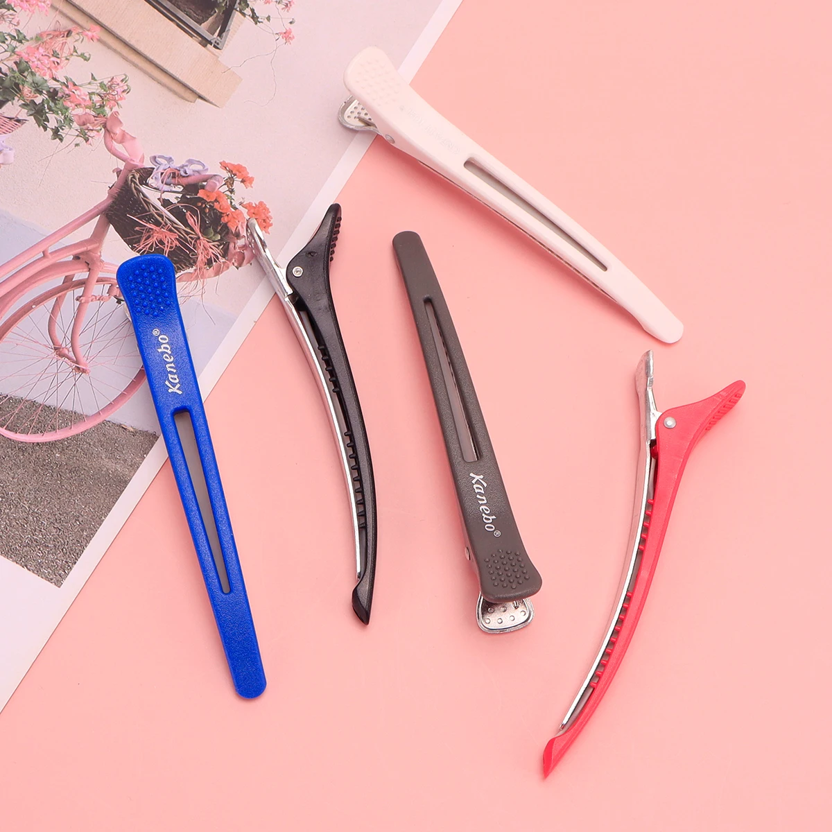 Salon Hairdressing Hairpin Claw Hair Clips Hairdresser Haircut Alligator Hairclip Professional Barbershop Accessory Supply 6pcs hair claw hair clips hair accessories