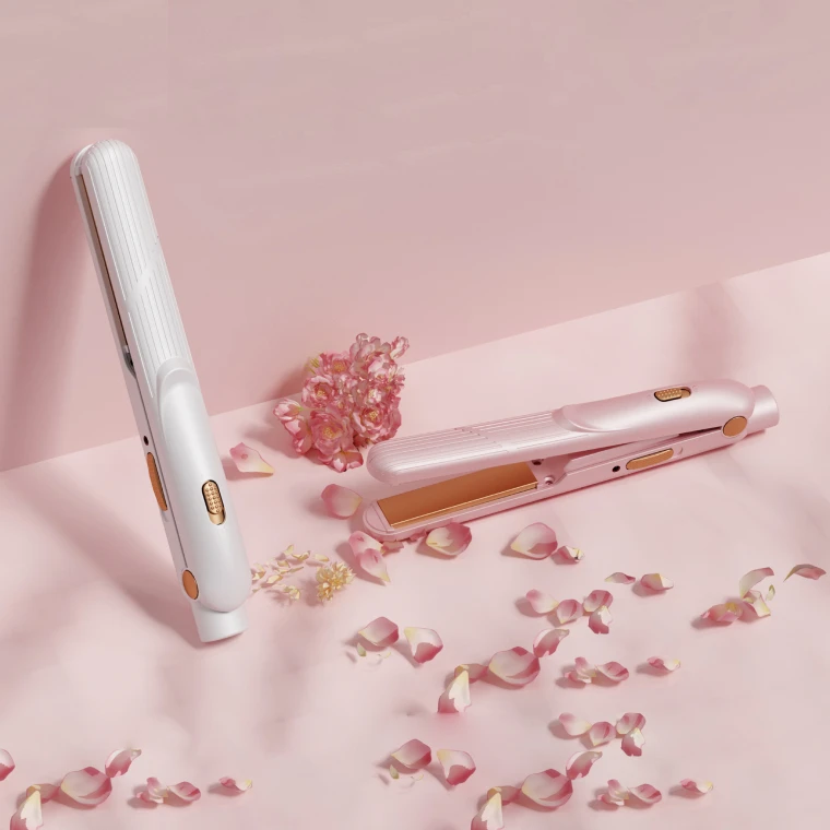 Travel Portable Flat Iron Professional Electric Cordless Usb Mini Hair Straightener With Ceramic Coating Plates And Usb Cable