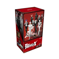 10 - Pack CARDFUN To Be Hero X Collection Acrylic Anime Trading Cards - Collectible Card Game (10 Packs(1 Box))