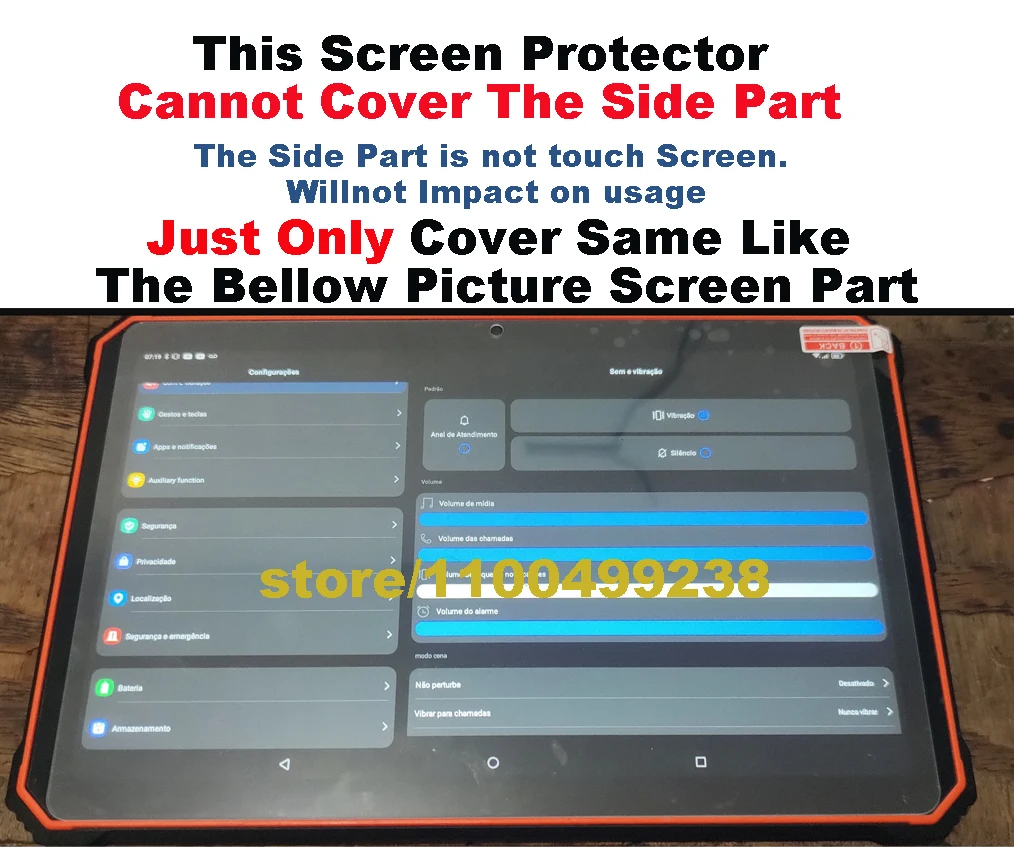 2PCS For Blackview Active 8 Pro Film Anti Scratch Screen Protector HD Tempered Glass Screen Protector 3