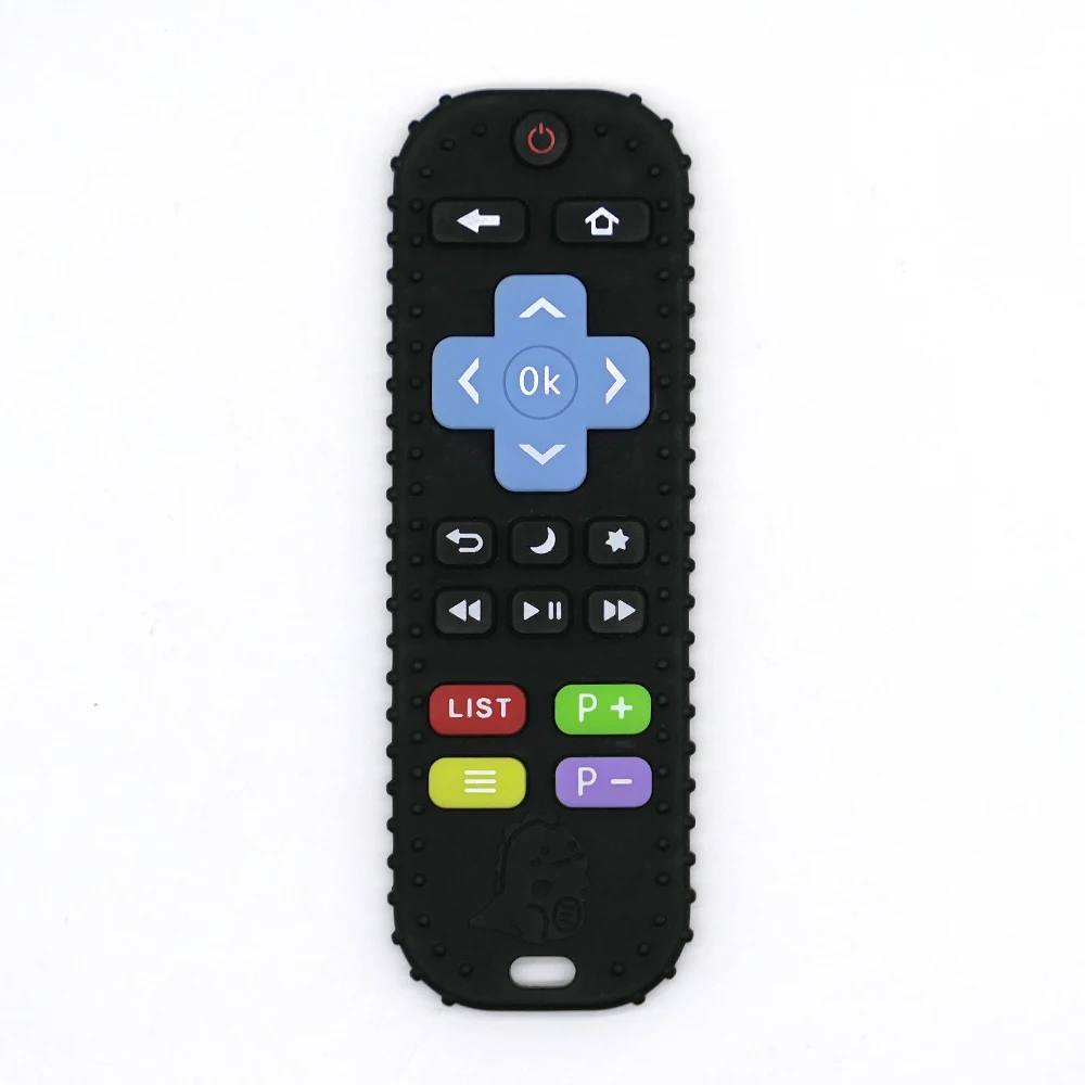 Kids Toys Silicone Remote Control Teether  Sensory Cute Cartoon Toys  Gifts for Boys and Girls