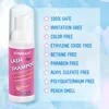 Lash Shampoo Mousse 60ml Eyelash Extension False Eyelashes Glue Cleaning Foam Pump Design No Stimulation Makeup Tool Accessories 3