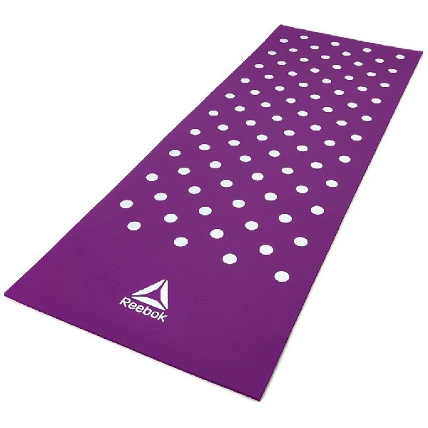 paz operación Seleccione Yoga And Fitness Mat Reebok White Spots 7mm Purple Ramt-12235pl - Outdoor  Fitness Equipment - AliExpress
