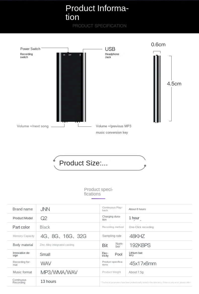 Prijenosni digitalni diktafon