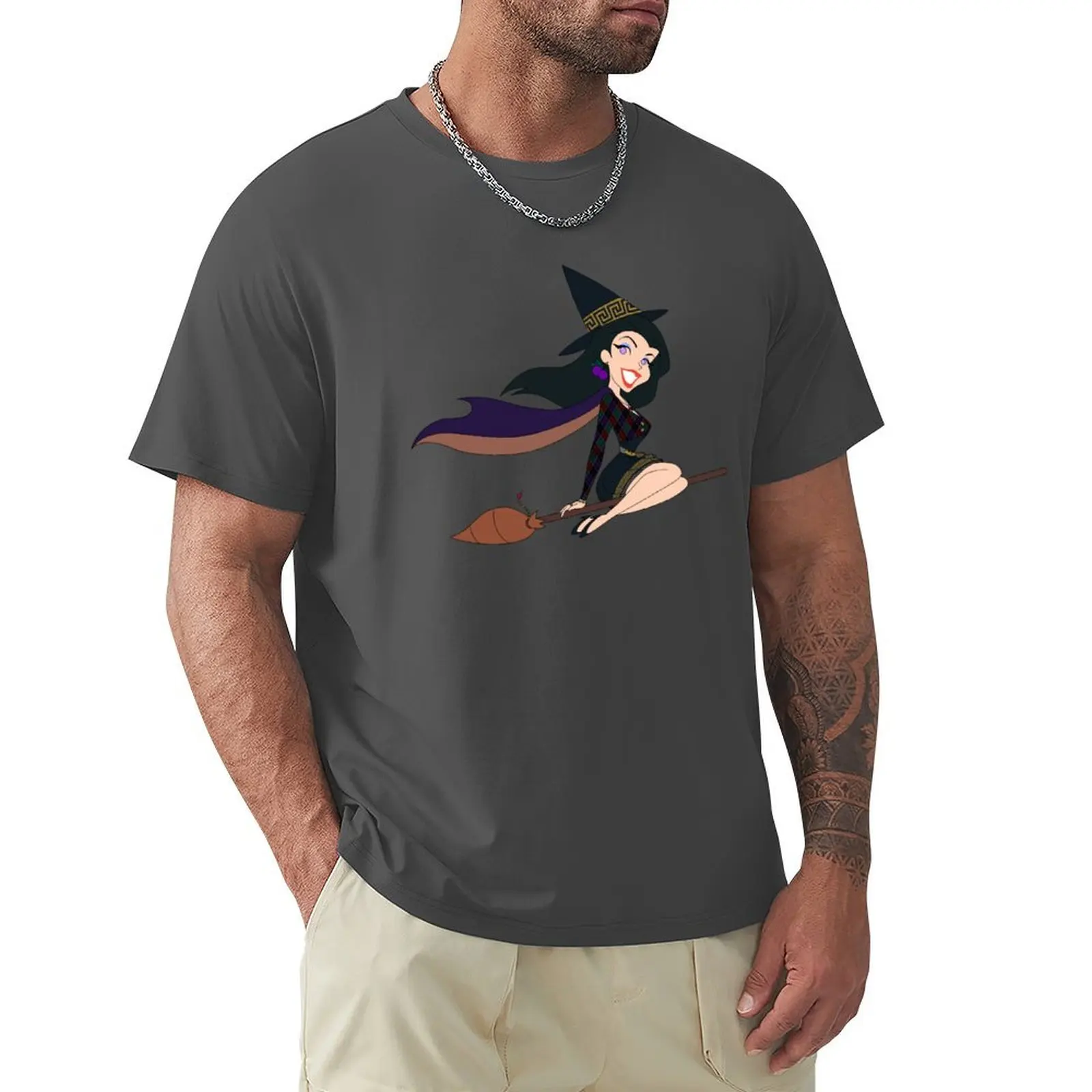 

The Bewitchy Housewife T-Shirt graphics summer top Men's t-shirt