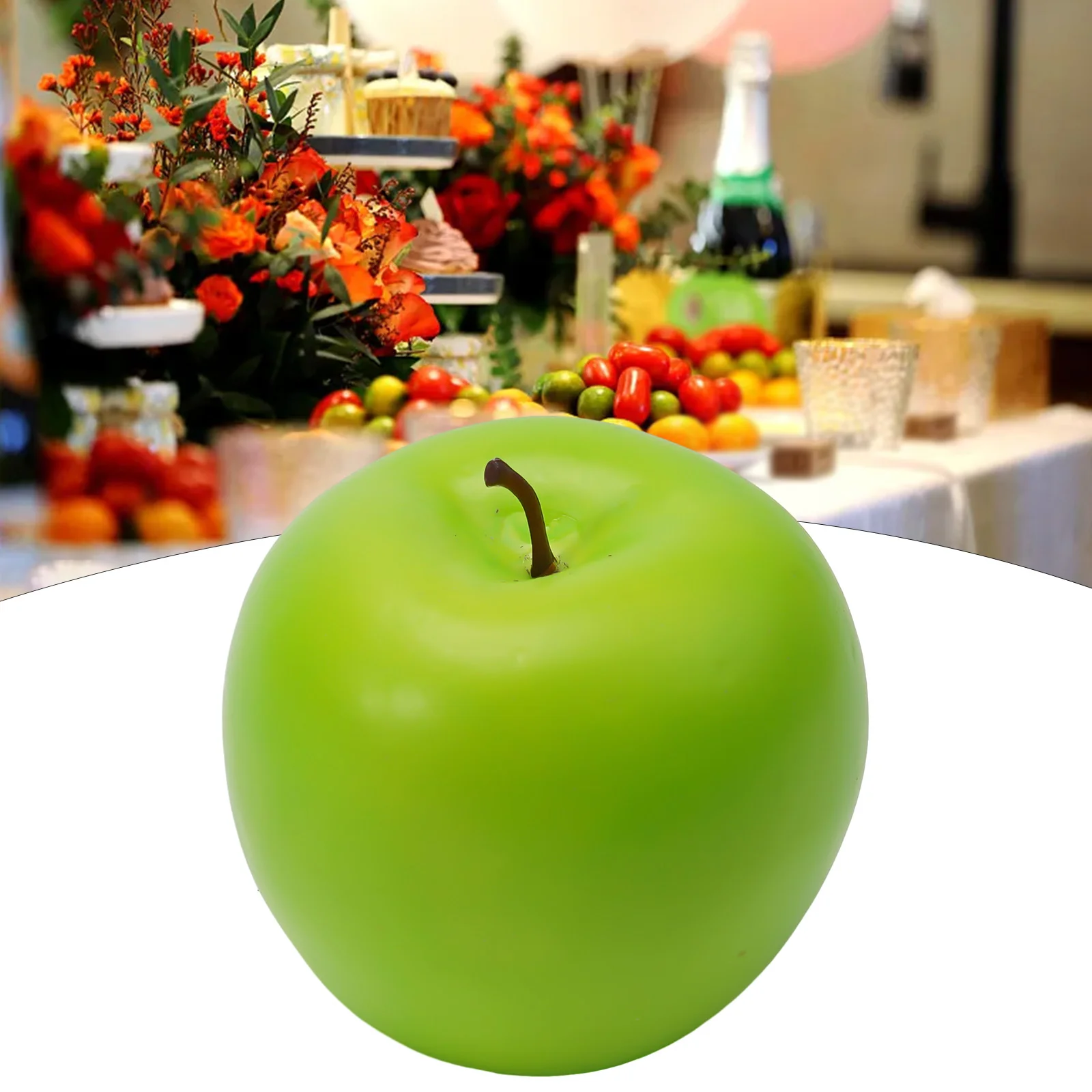 

Variety Plastic Fake Kitchen Table DIY Fruit Home Eco Realistic Simlation Orange Decorative Decoration Artificial