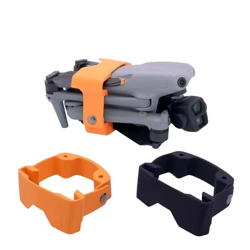 

for DJI Air 3 Propeller Mount Air 3 Propeller Protection Clip Drone Accessories Black Orange