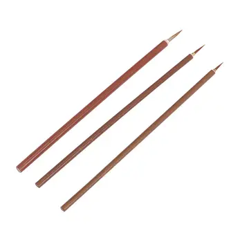 Pennello per Pittura Miniatura, Acquerello, Olio, Disegno, Forniture Artistiche, Penna per Linee Sottili