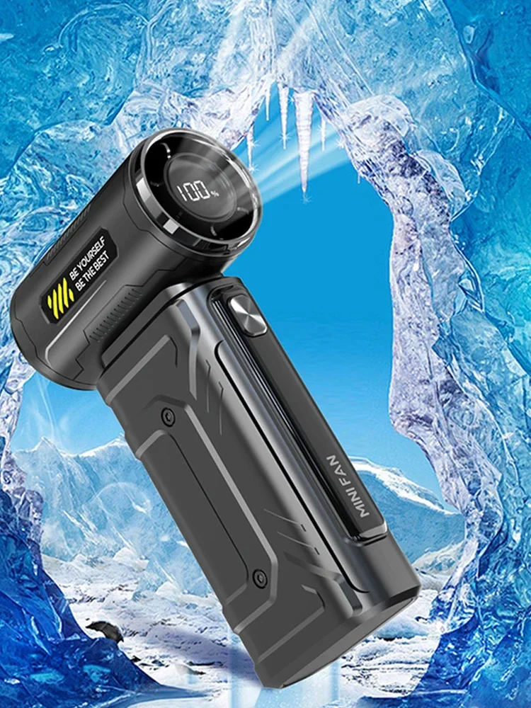 Description Picture 6 of item400000RPM Violent Fan Dust Blowing Brushless Ultra Turbo Mini Fan Jet Display High-Speed Handheld Blower Low Noise Cleanser